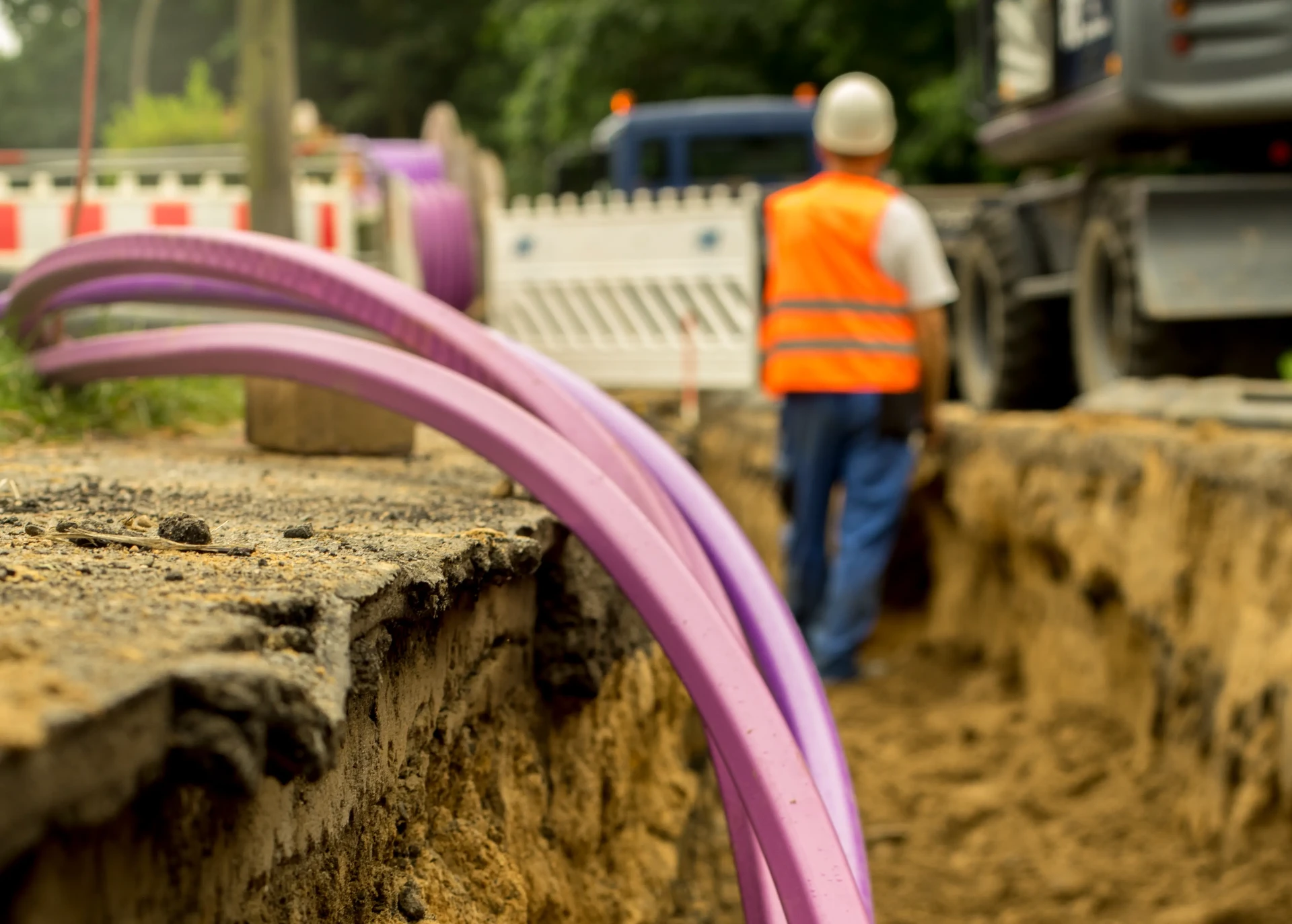 Fiber Splicing, Testing & Closeout