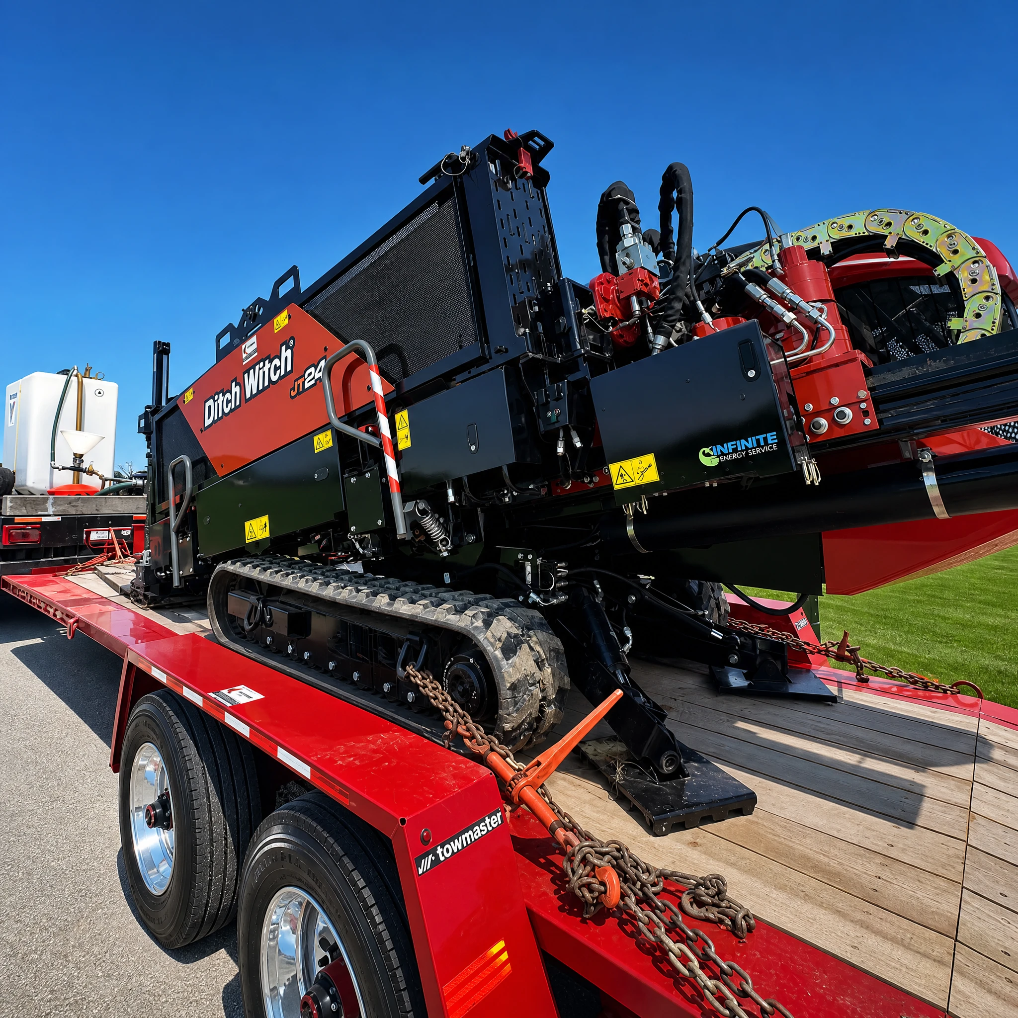 Directional drill mobilization